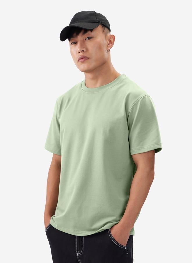 ذا سوليد ستور تيشيرت سادة بياقة دائرية - Image 3